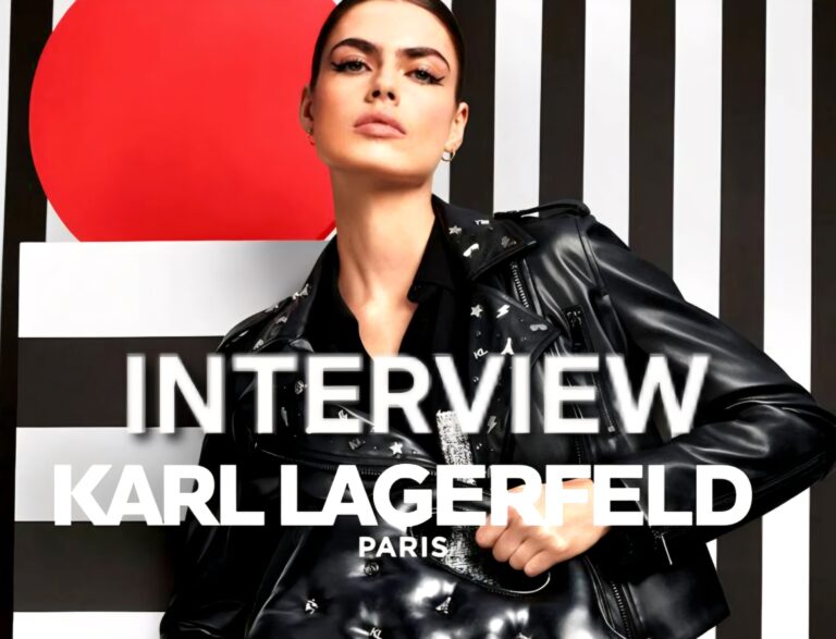 Ein Interview mit Modeikone Karl lagerfeld